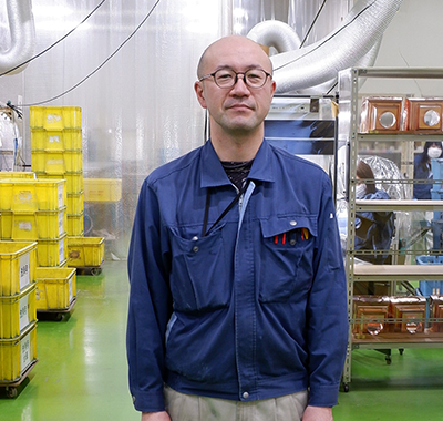 製造1課 主任 佐藤隆